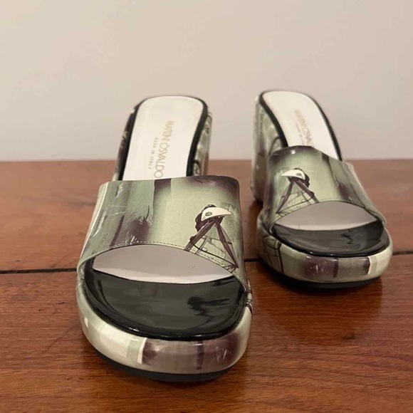 (38) FUN Martini Osvaldo printed wedges - Picture 3 of 5